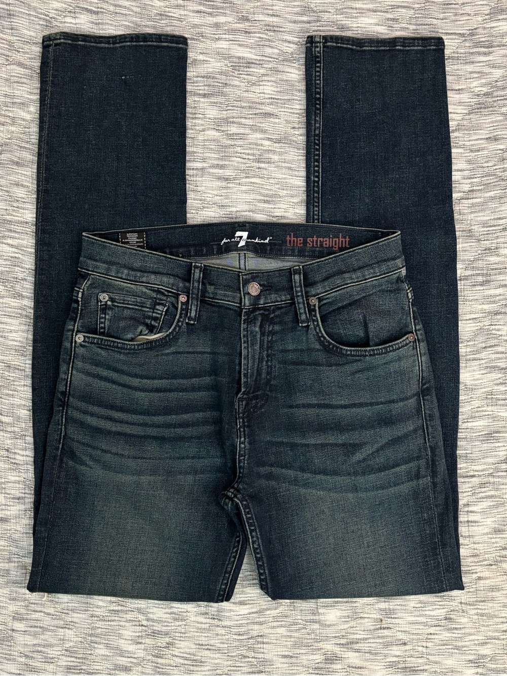 NWOT 7 For All Mankind The Straight Leg Jeans Sz 31 | 7 For All Mankind Jeans-